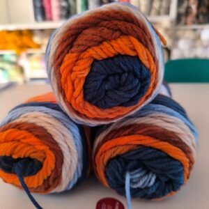 Magic pool de círculo - Naranaja/Azules