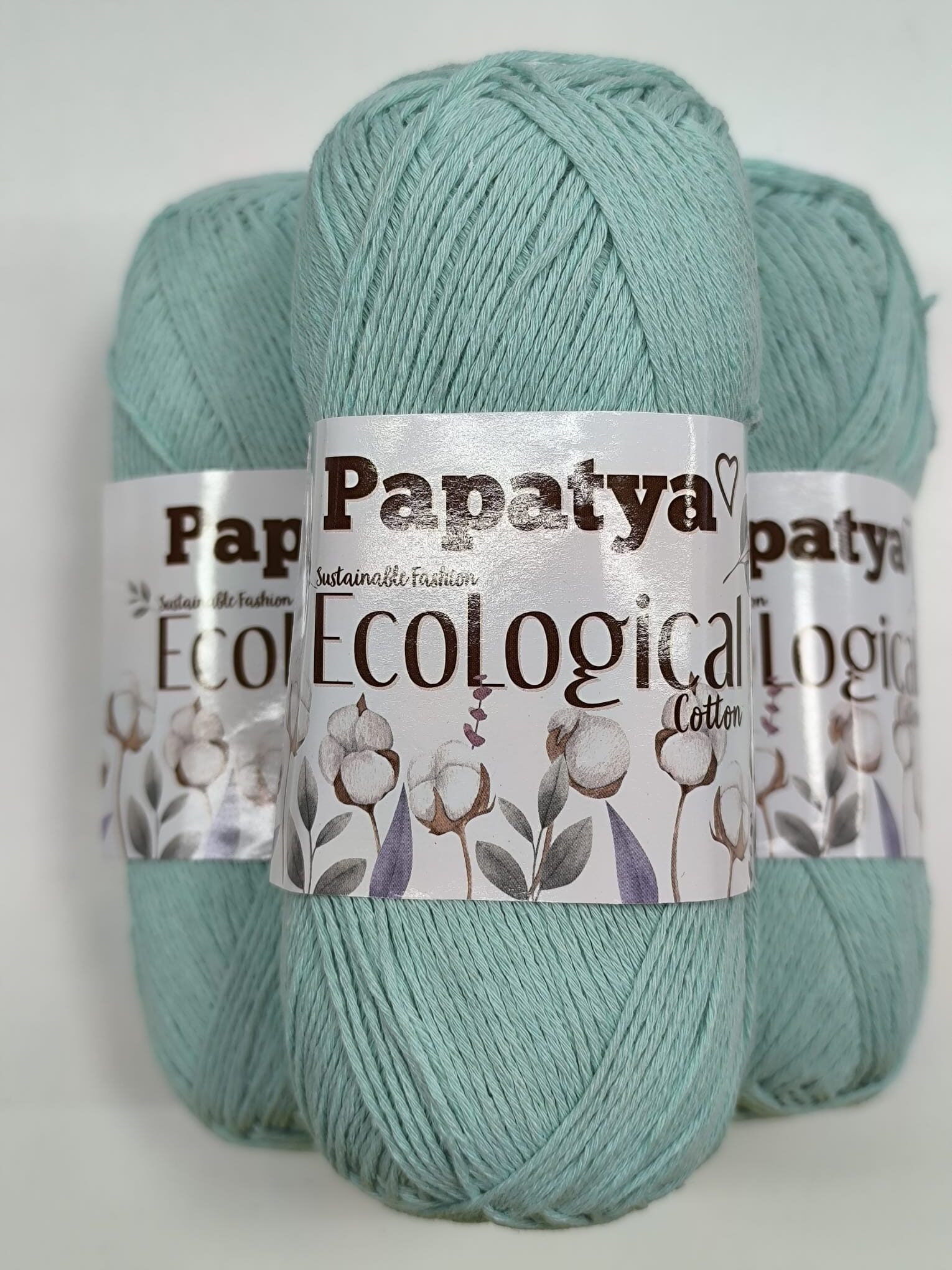 Ovillo Ecological - Algodon - Verde agua