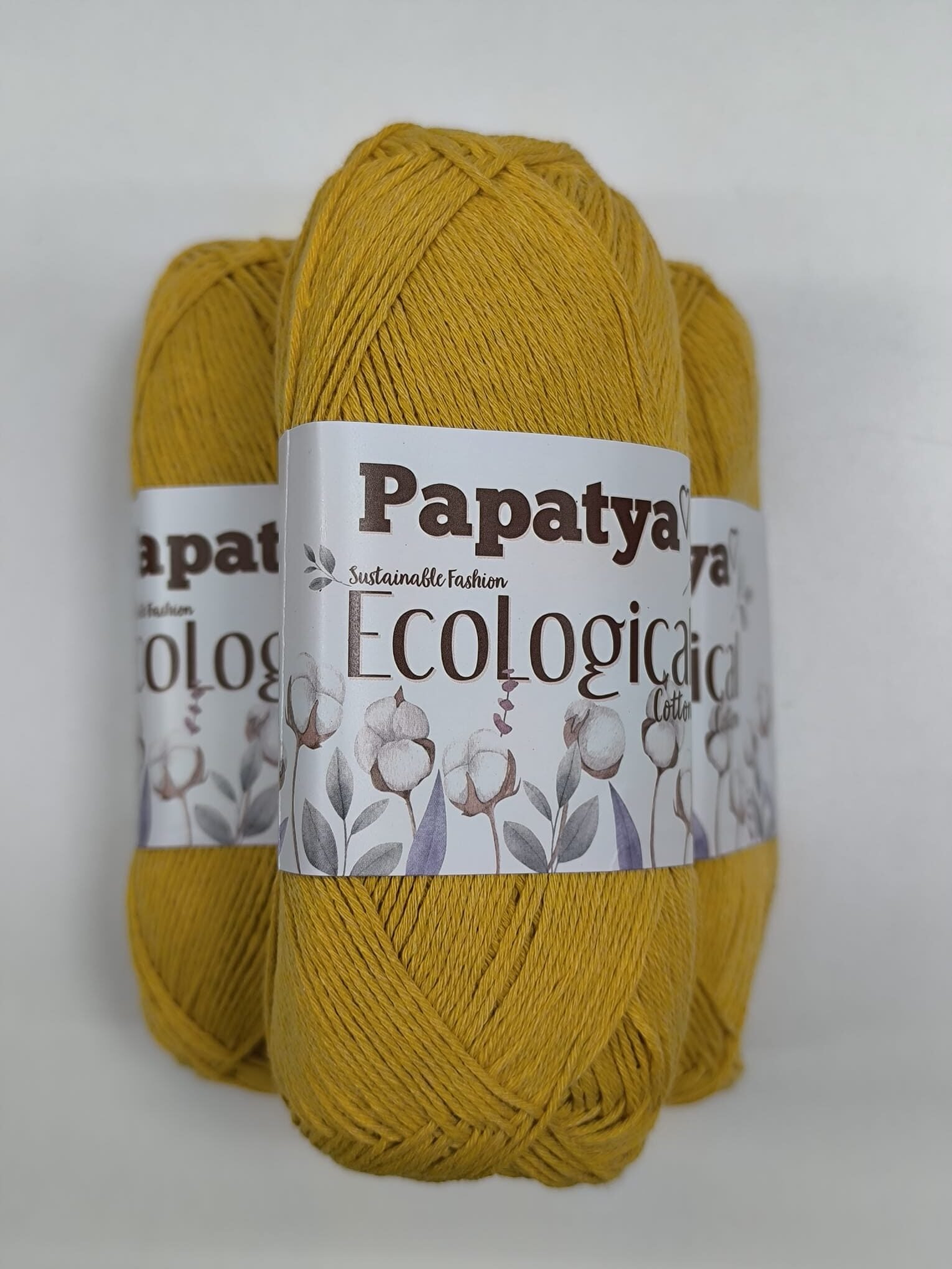 Ovillo Ecological - Algodon - Cúrcuma